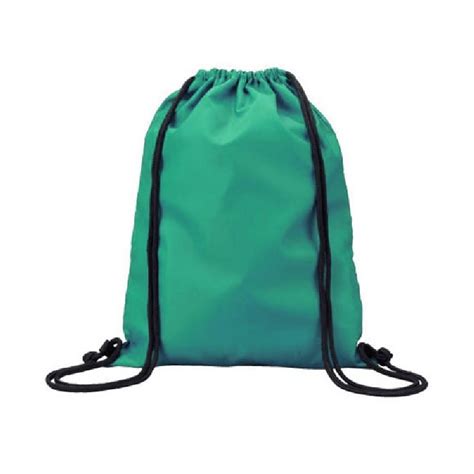 single compartment drawstring bag